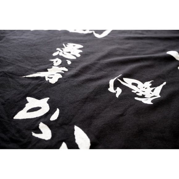 Yohji GroundY - AW22 Cotton Sōun Takeda (武田双雲) Oversize Calligraphy Shirt - Picture 2 of 8